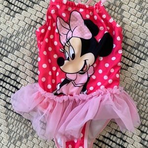 Mini mouse swim suit